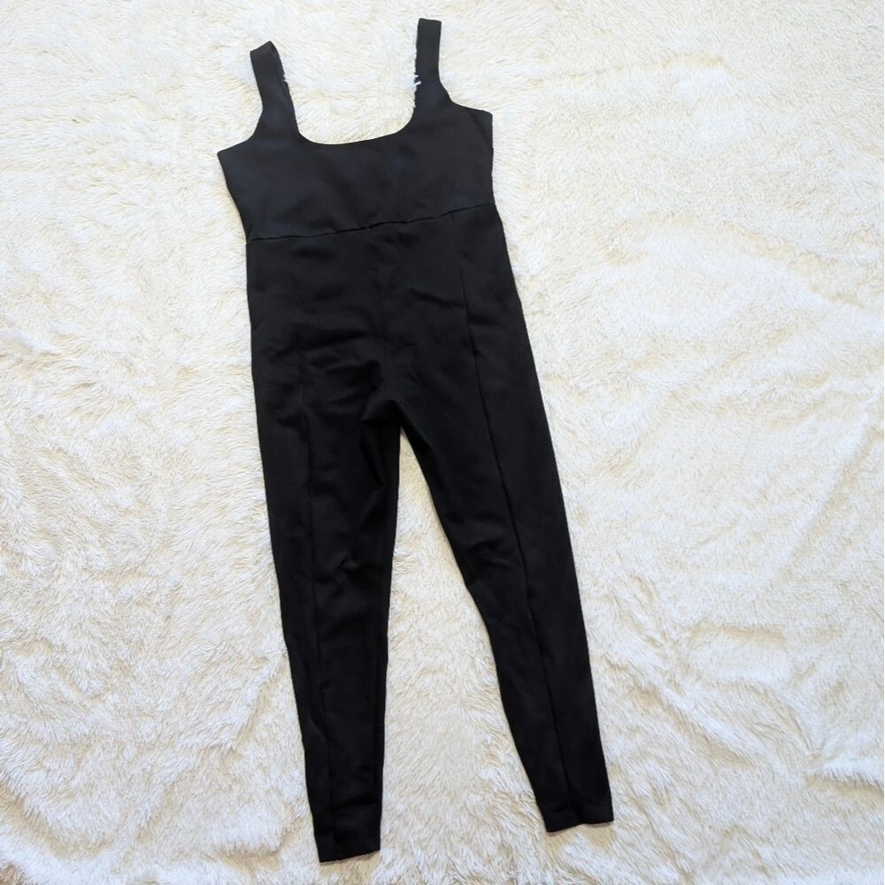 🔴LOWEST! Blackmilk Lace Up Push It Underbust Corset Layering Goth Jumpsuit XL - Picture 8 of 15